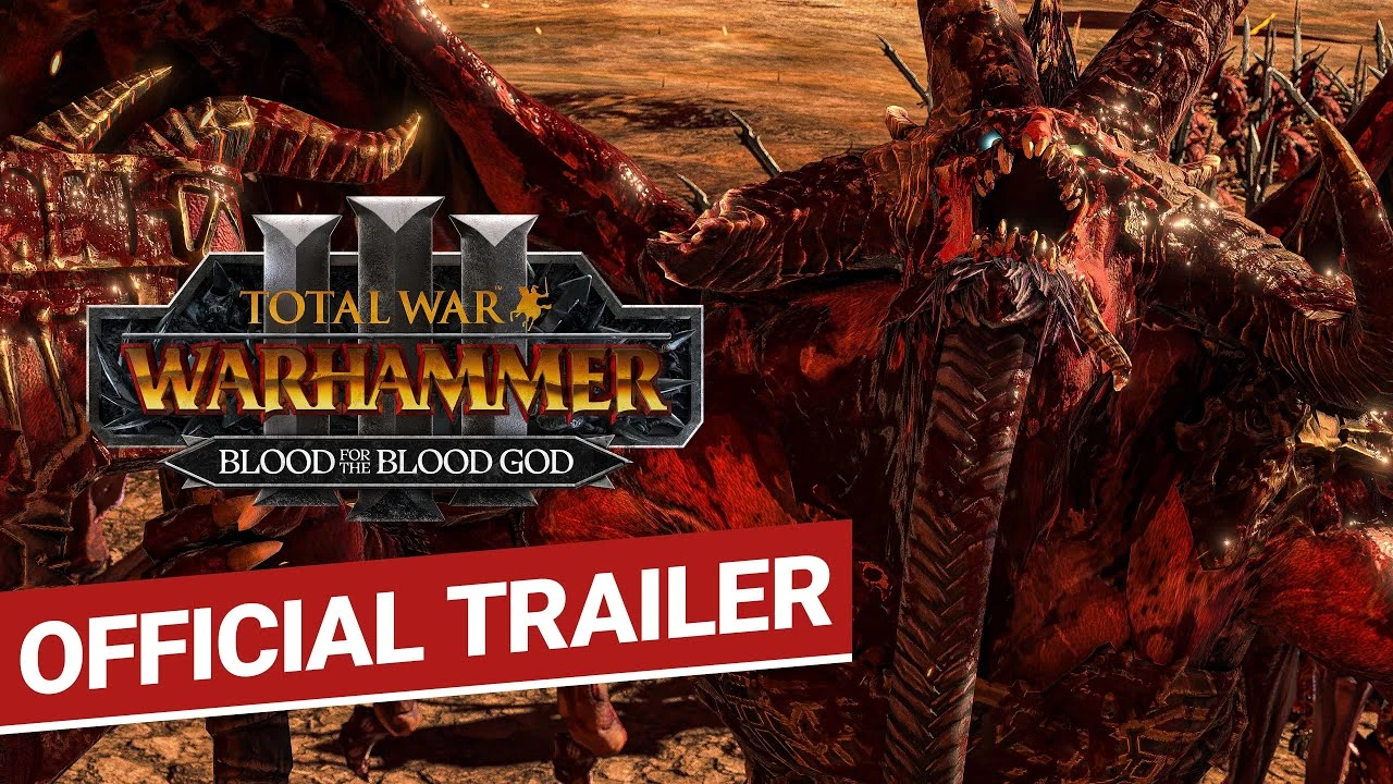 "Больше крови богу крови!", - создатели Total War: Warhammer 3 представили трейлер кровавого DLC Blood for the Blood God