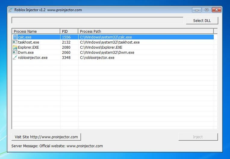 Roblox "Инжектор" [1.2]