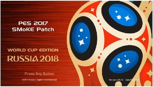 PES 2017 "Smoke Patch Update 9.8.1"