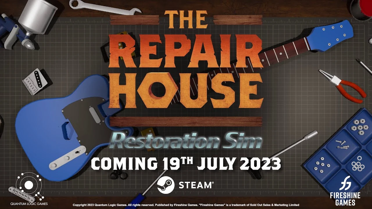 The Repair House, симулятор ремонтника от автора PC Building Simulator, выходит 19 июля