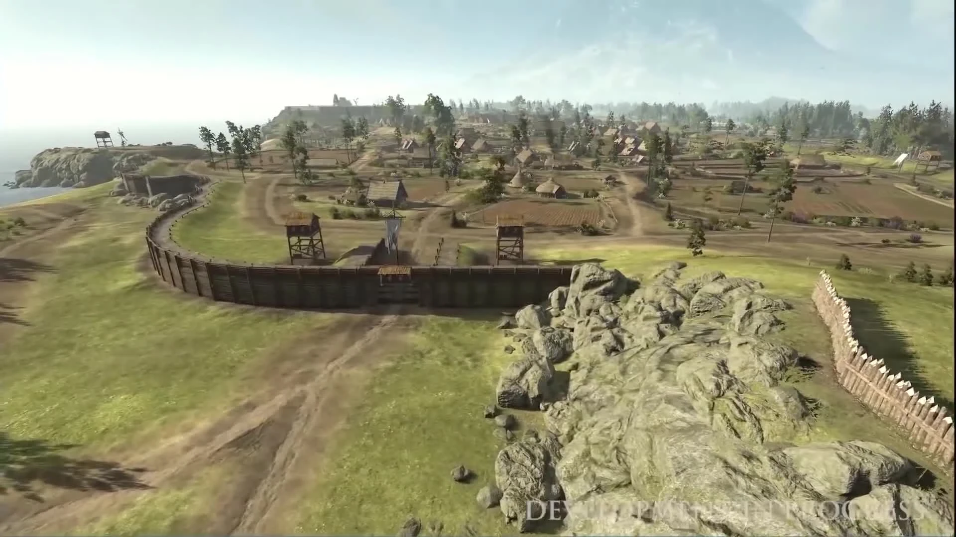 Изменения поселений Total War THRONES OF BRITANNIA с переводом на русский