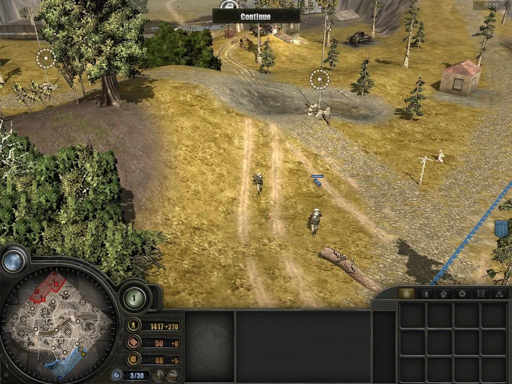 Company of Heroes: Opposing Fronts "Карта - Loire River Crossing"