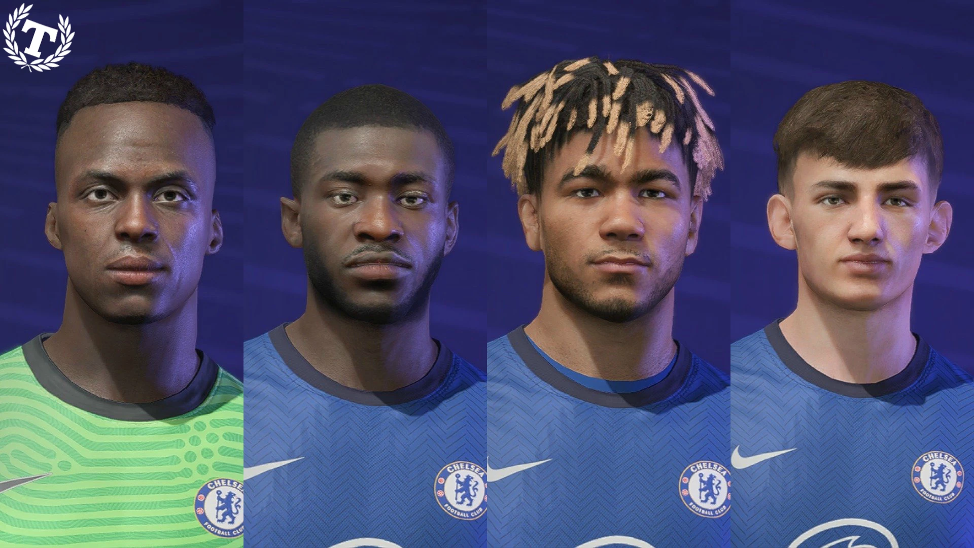 FIFA 21 "Пак лиц игроков Челси"