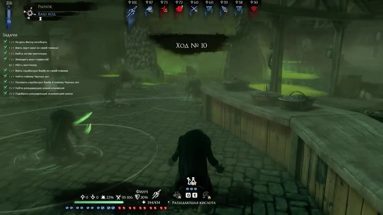 Прохождение Mordheim - City of the Damned (Скавены). Финал - Камнеедина