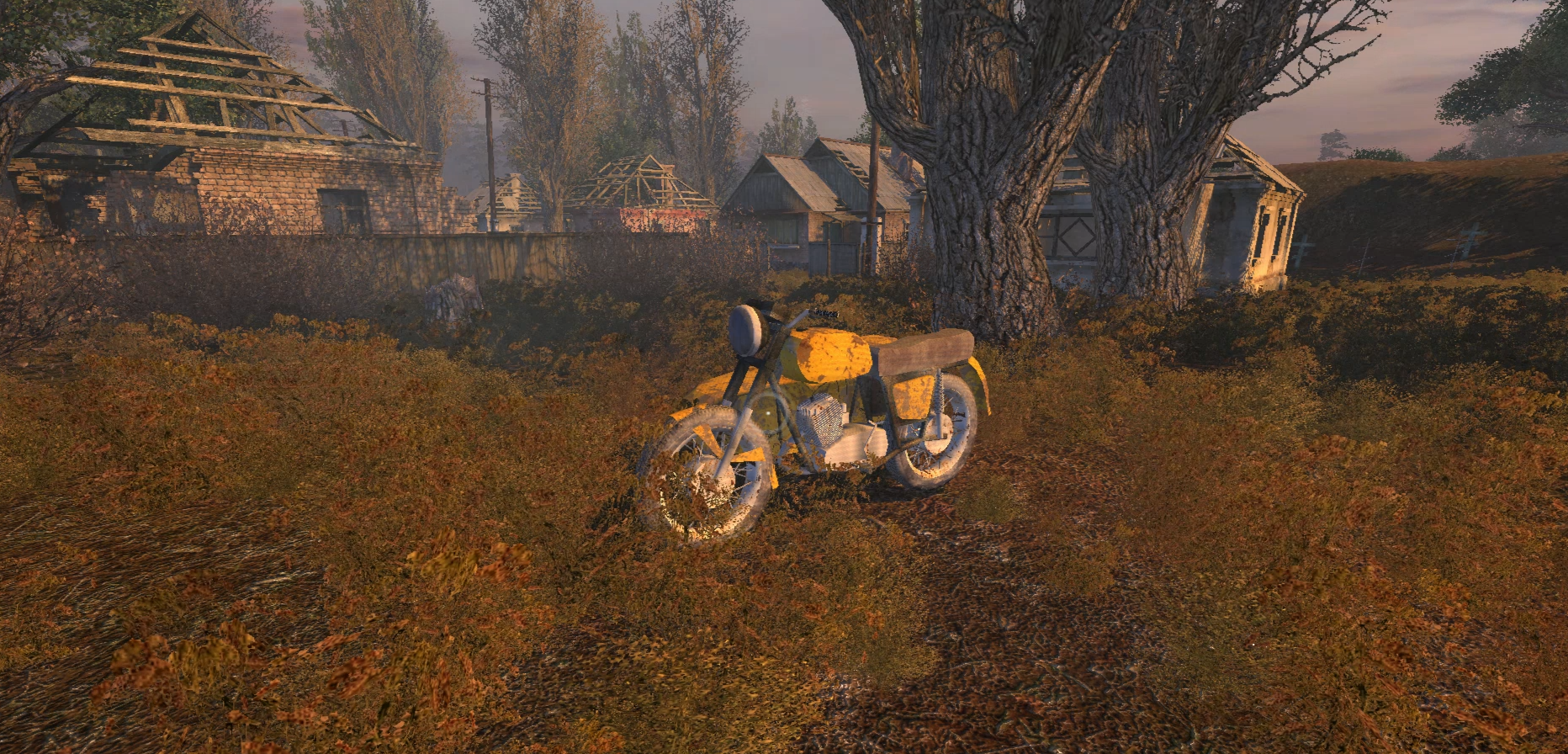 S.T.A.L.K.E.R.: Shadow of Chernobyl "Жёлтый мотоцикл"