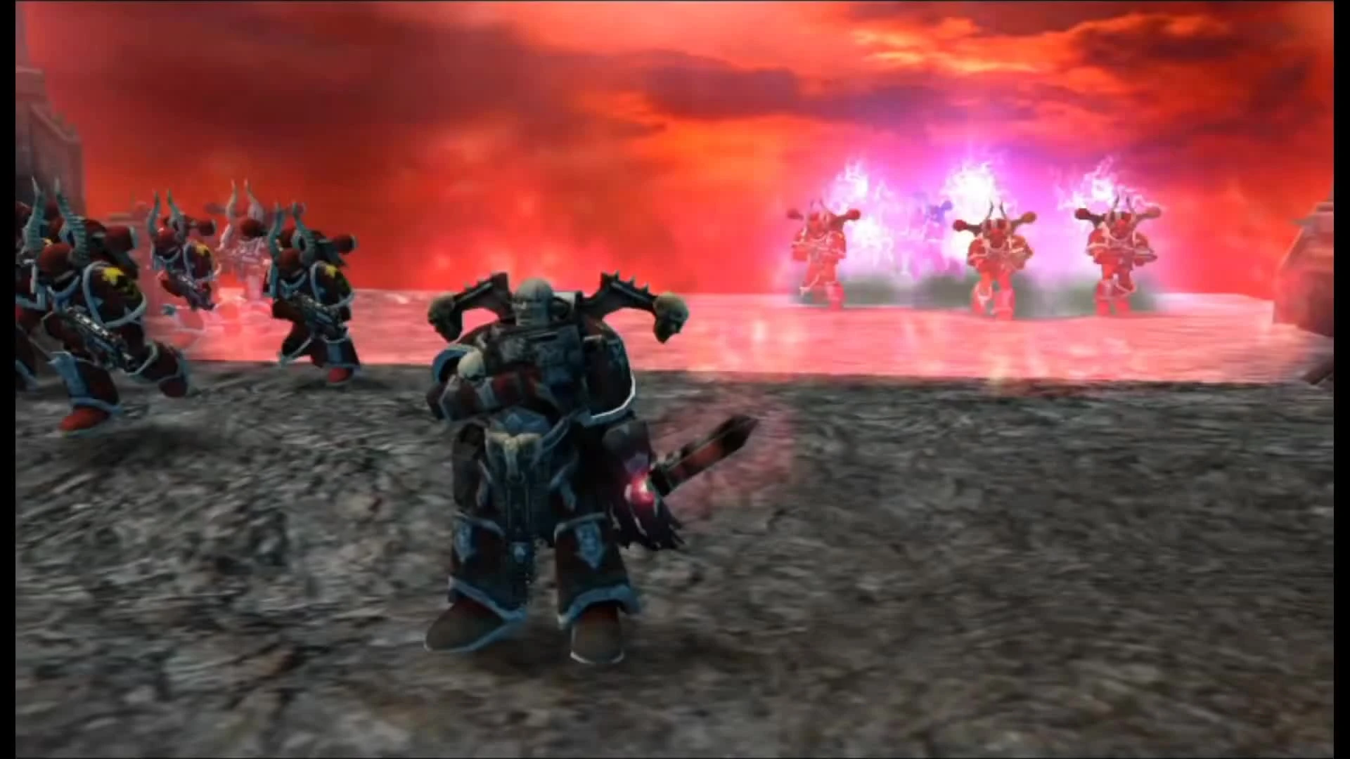 Dawn of War - Dark Crusade. Начало компании за космодесант хаоса