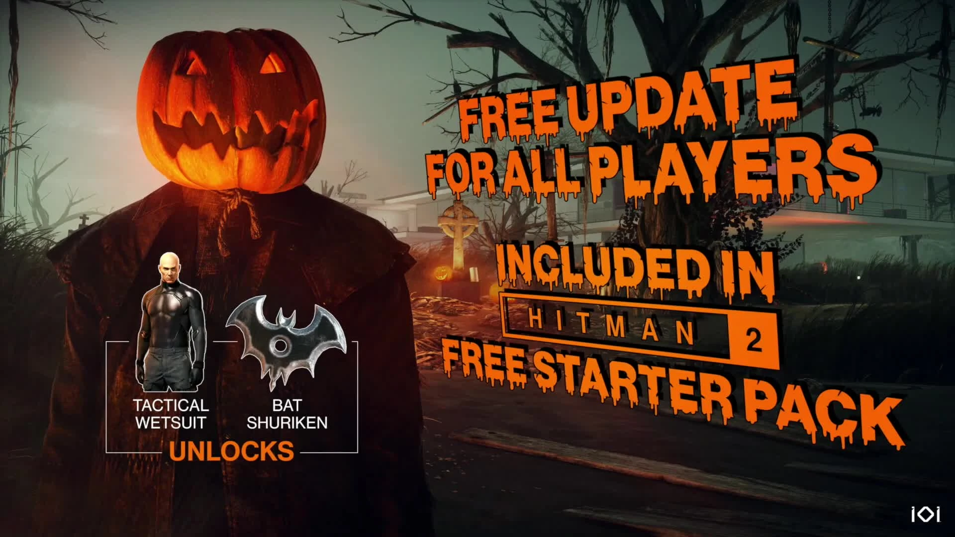 Хэллоуин стартует в Hitman 2