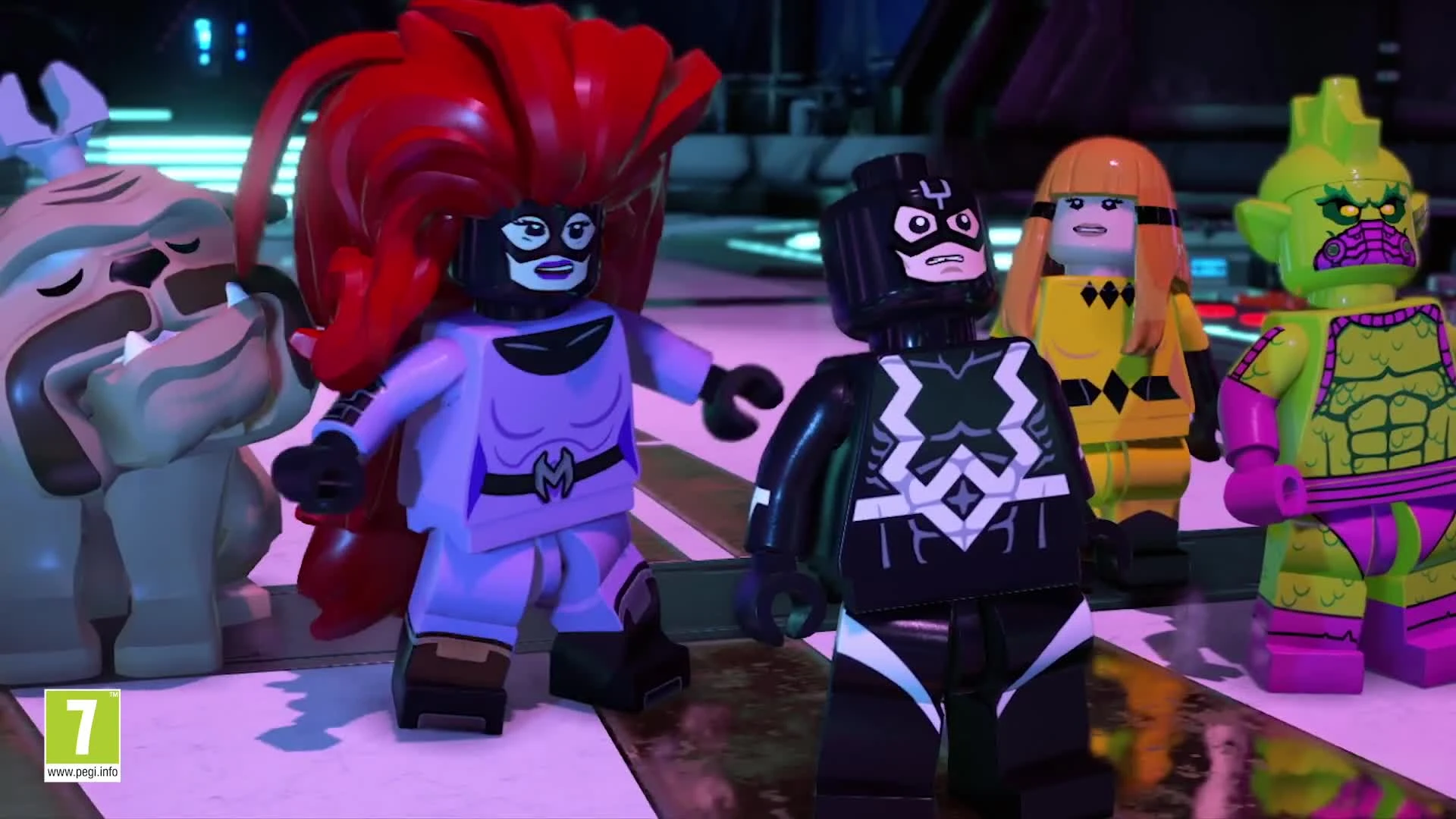 Нелюди в трейлере "LEGO Marvel Super Heroes 2"