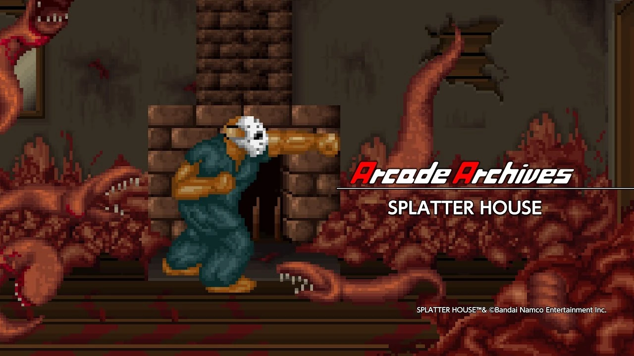 Splatterhouse вышла на Nintendo Switch и PlayStation 4 в рамках Arcade Archives
