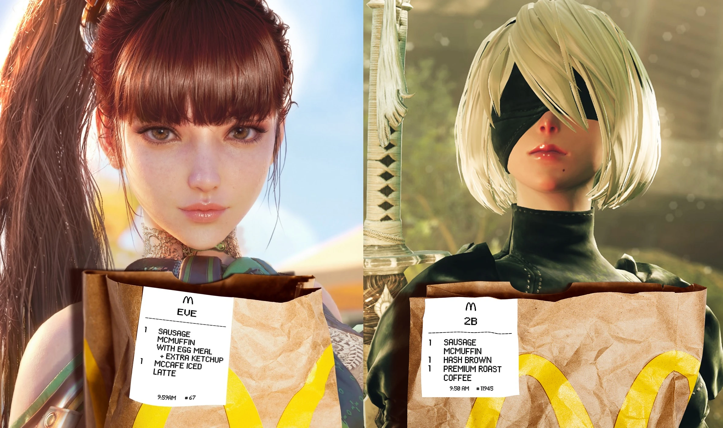 Что заказали бы персонажи игр: McDonald's устроила необычную акцию, приуроченную к The Game Awards 2025