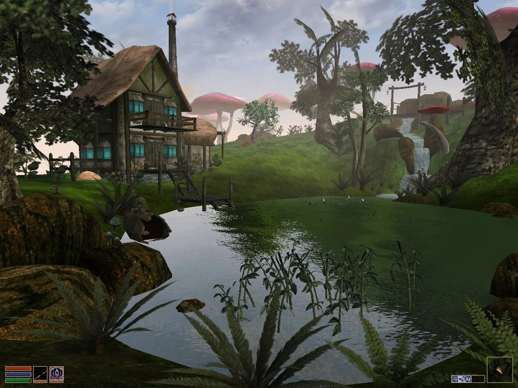 Morrowind "Остров "Аскадийский сад""