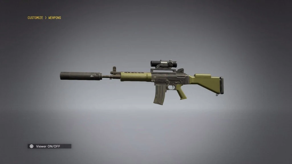 Metal Gear Solid 5: The Phantom Pain - Оружие - Основное оружие