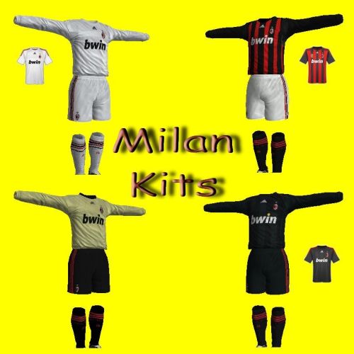 FIFA 09 "Milan kits and minikits pack"