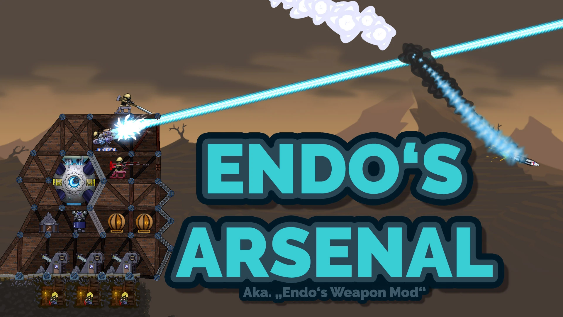 Forts "Endo's Arsenal - дополнительное вооружение для ванильной игры"