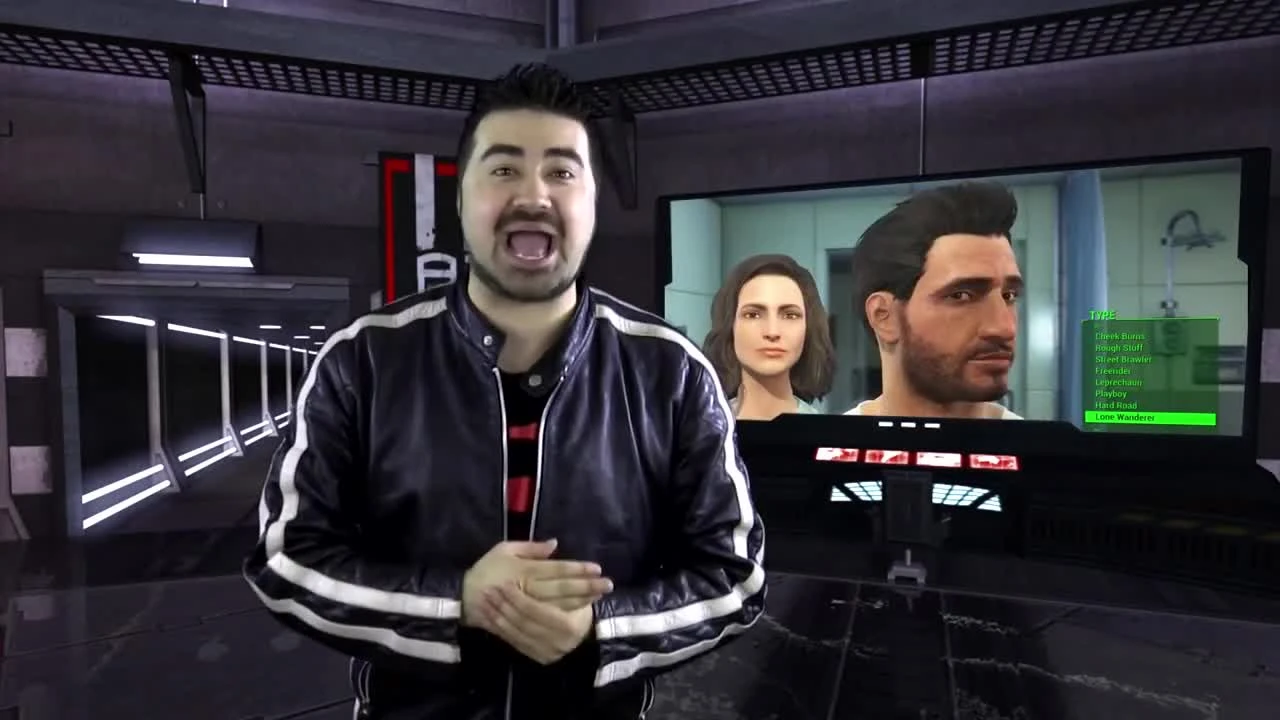 Fallout 4 - обзор от Angry Joe [Русская озвучка]