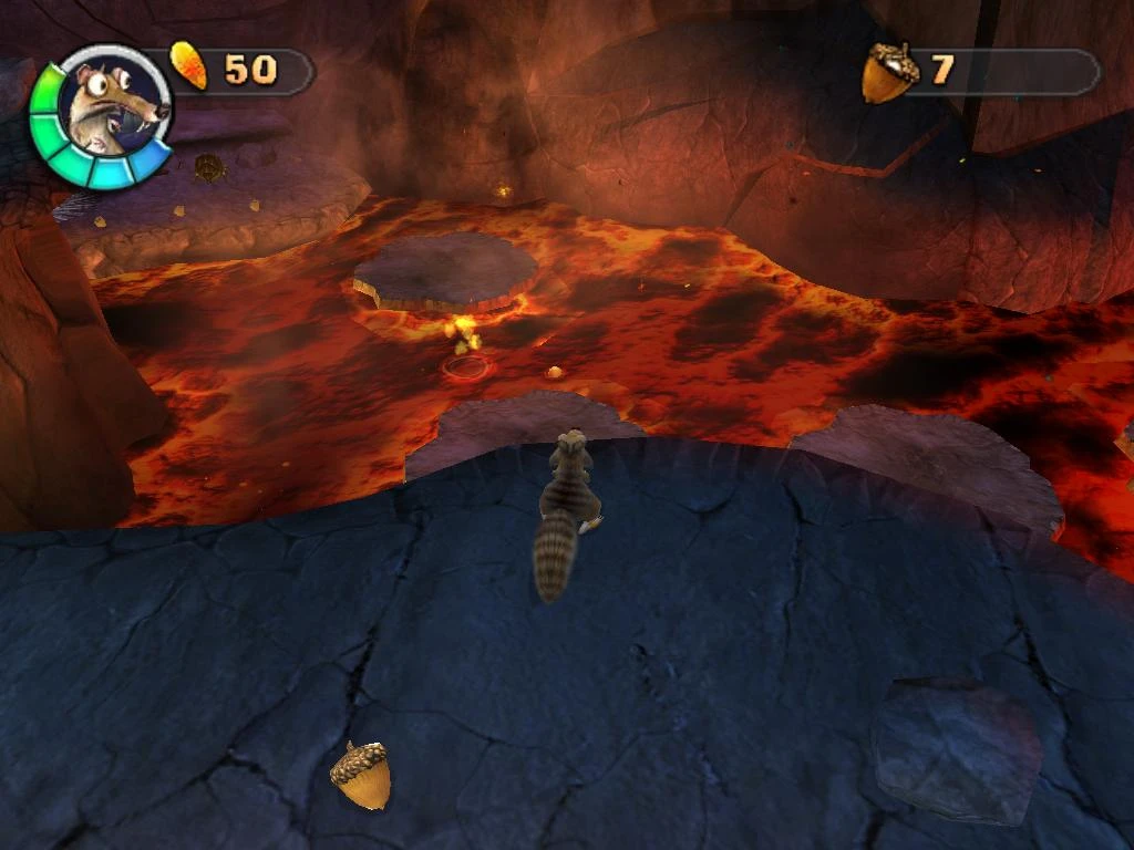 Ice Age 2: The Meltdown "Новые текстуры лавы"