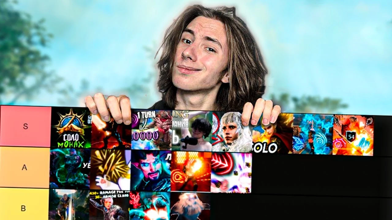 Тир-лист сборок для Baldur's Gate 3: лучшее билды в игре