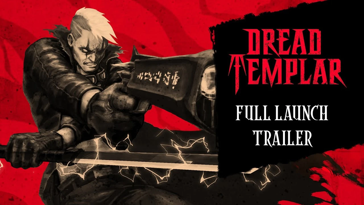 Релизный трейлер к выходу олдскульного шутера от первого лица Dread Templar