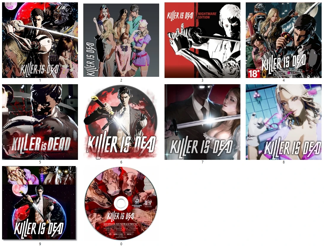 Killer Is Dead "Иконки для Ярлыка"