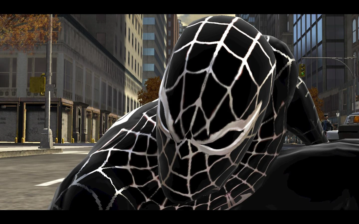 Spider-Man: Web of Shadows "Чёрный костюм в стиле P12"