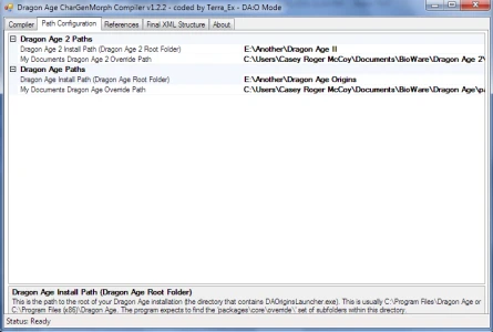 Dragon Age: Origins "CharGenMorph для создания корректного и индивидуального файла chargenmorphcfg.xml"