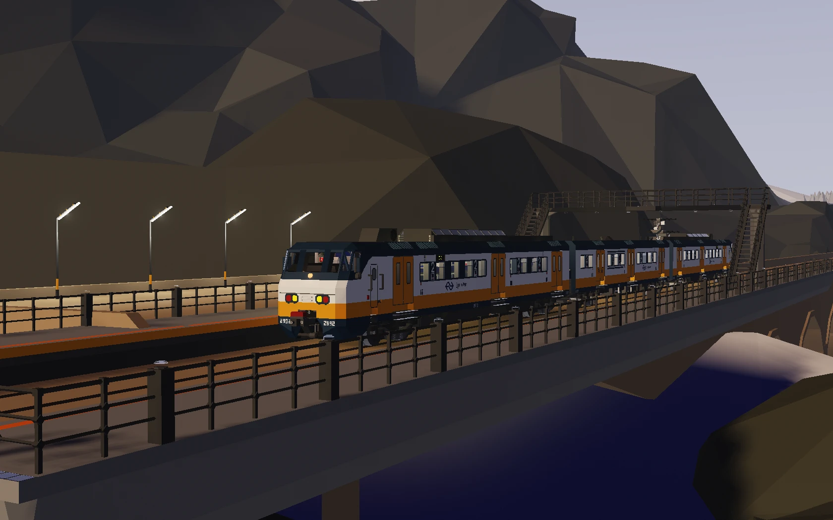 Stormwroks Build and Rescue "Поезд NS SGMm V2"