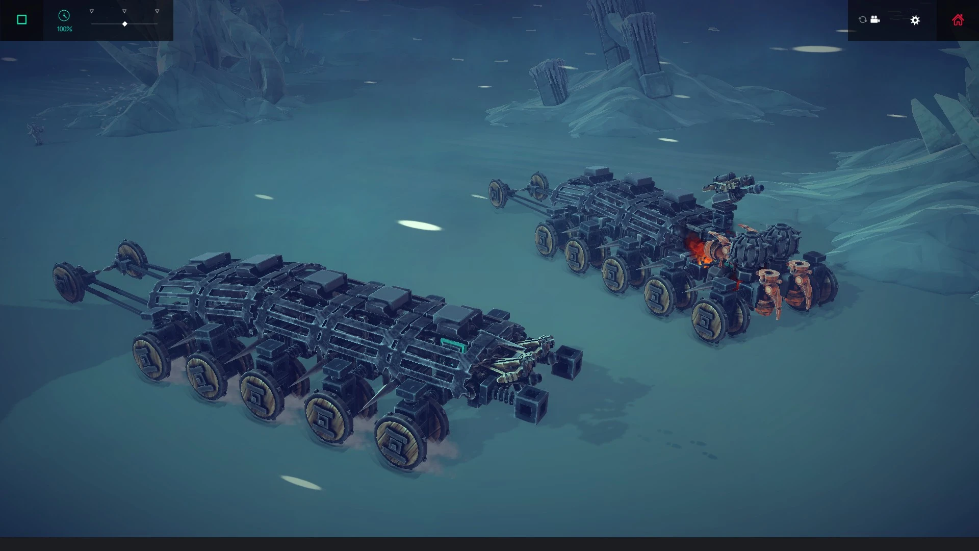 Besiege "Стенолаз-1м и Стенолаз-б2"