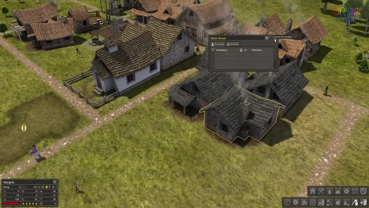 Выживание Banished ч6 - Первые студенты