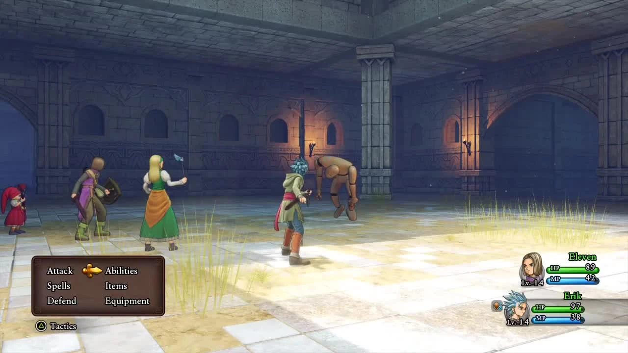 17 минут геймплея Dragon Quest XI