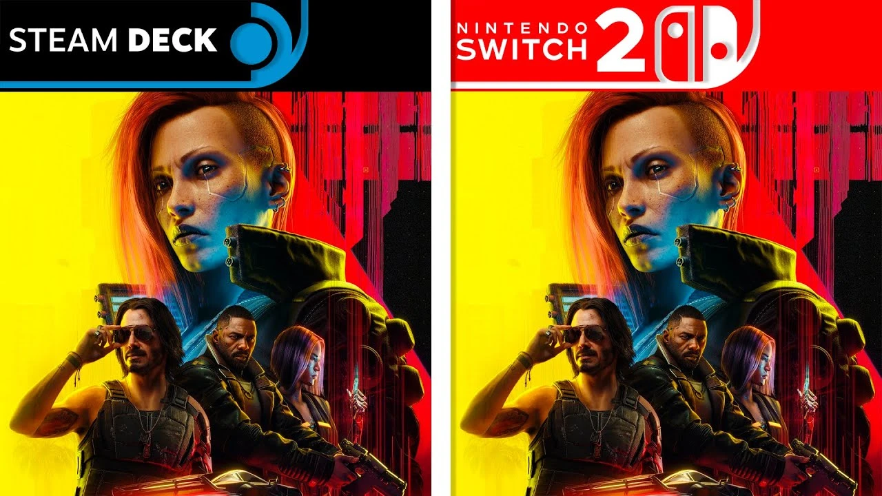 Cyberpunk 2077: Switch 2 против Steam Deck - где Найт-Сити красивее?