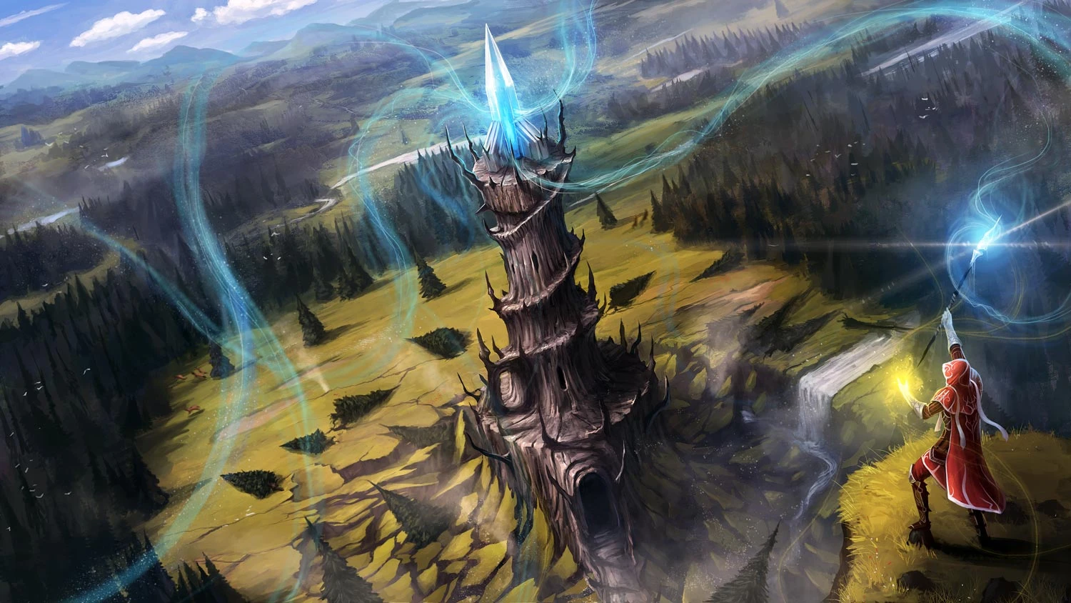 РПГ-симулятор мага Archmage Rises вышел в раннем доступе в Steam