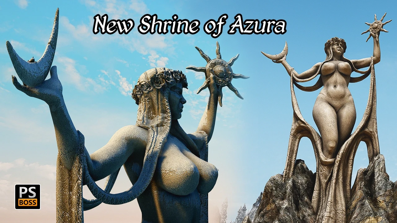Skyrim SE "Новое Святилище Азуры"