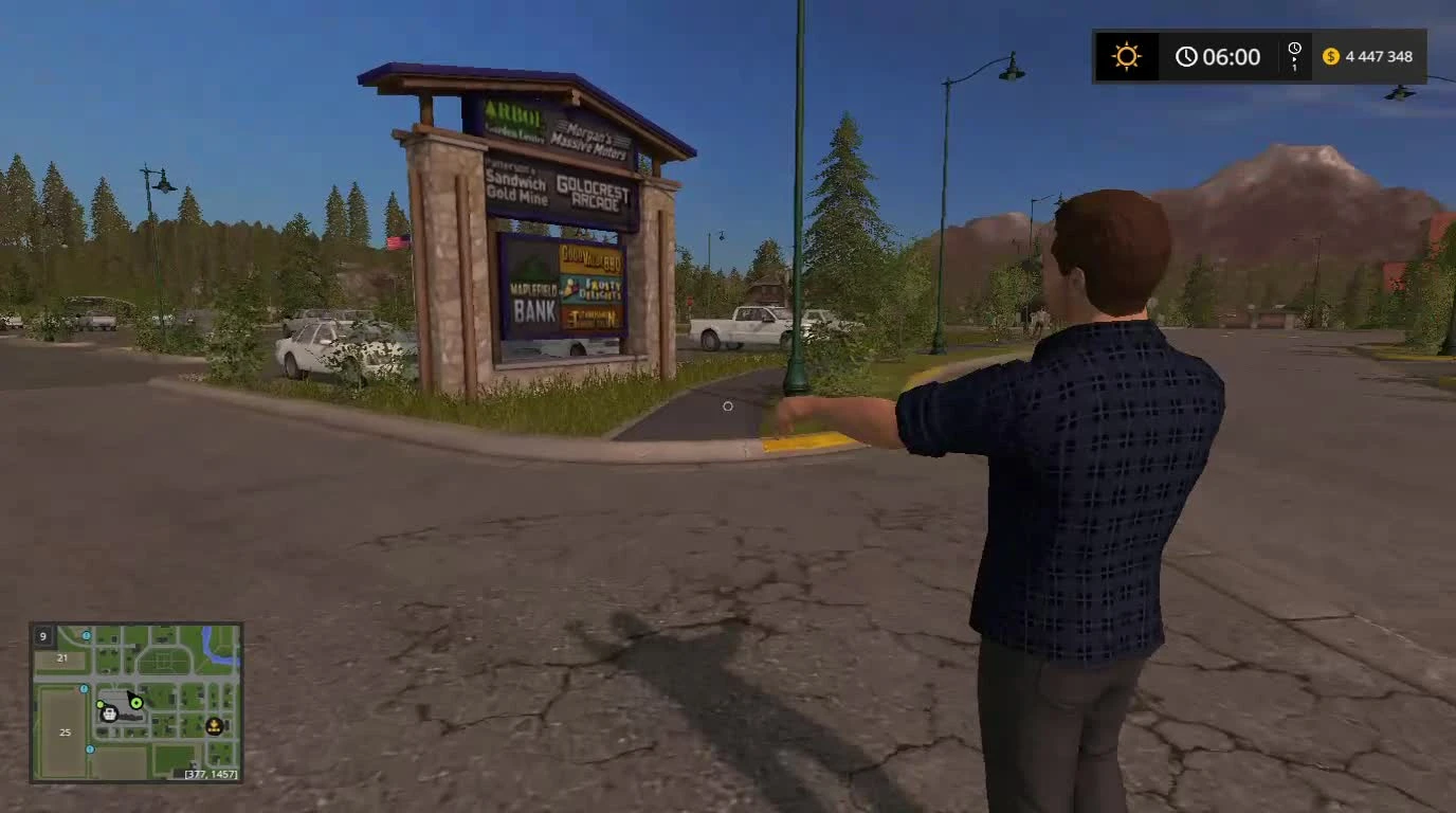 Farming Simulator 17 - Сломались пешеходы