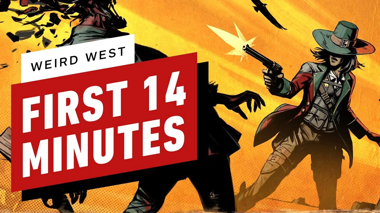 Первые 14 минут геймплея мрачной ролевой игры Weird West