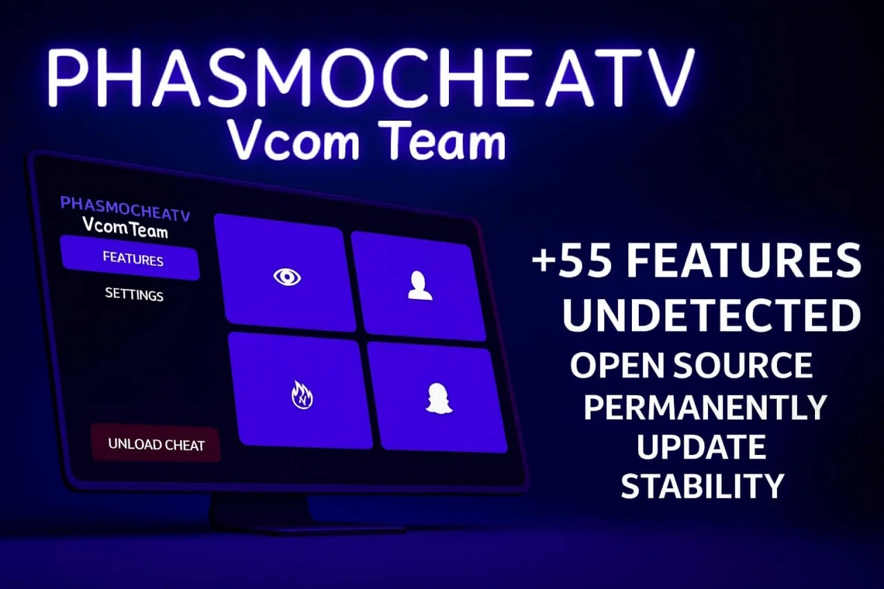 Phasmophobia "Чит-Мод +70 / PhasmoCheatV" [UPD: 16.12.2025] {ViniLog and VCom Team}