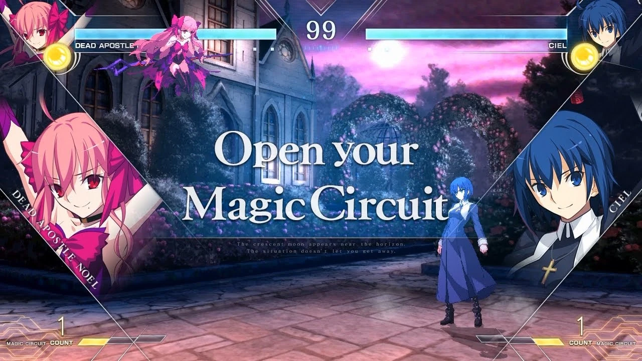 Свежий геймплейный ролик файтинга Melty Blood: Type Lumina показывает нового персонажа в действии