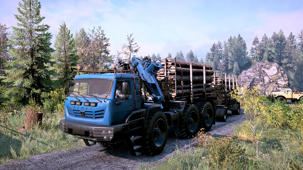 SnowRunner "Грузовик КамАЗ-Арктика v4.9.5 (v15.0)"