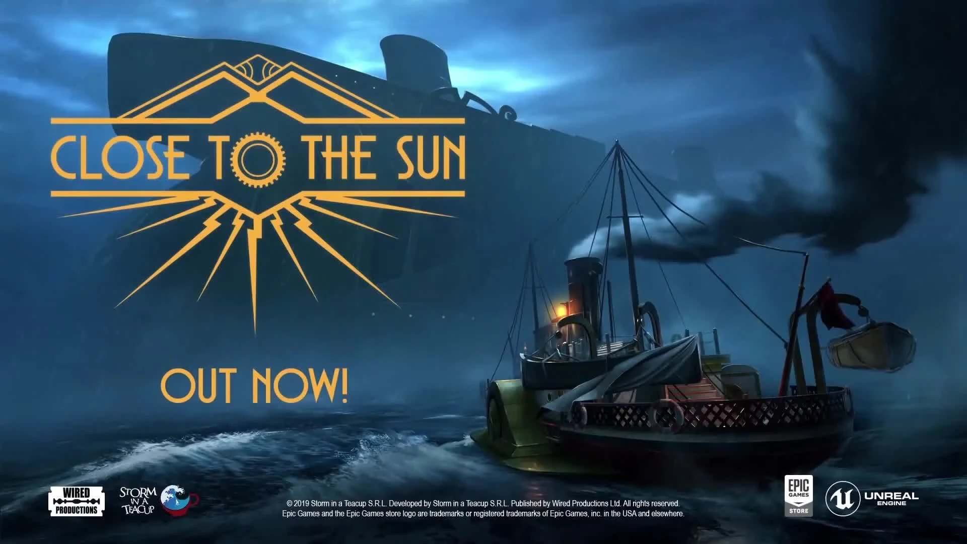 Релизный трейлер Close to the Sun (озвучка)