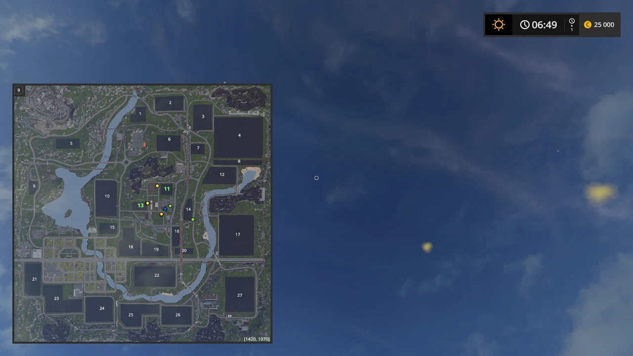 Farming Simulator 17 "Карта Valley Crest 1 v 2.0"