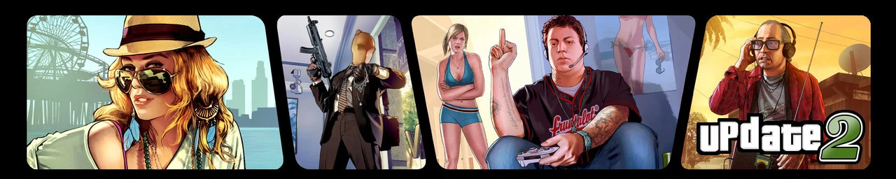 Патч GTA 5 (Grand Theft Auto 2). Update 2