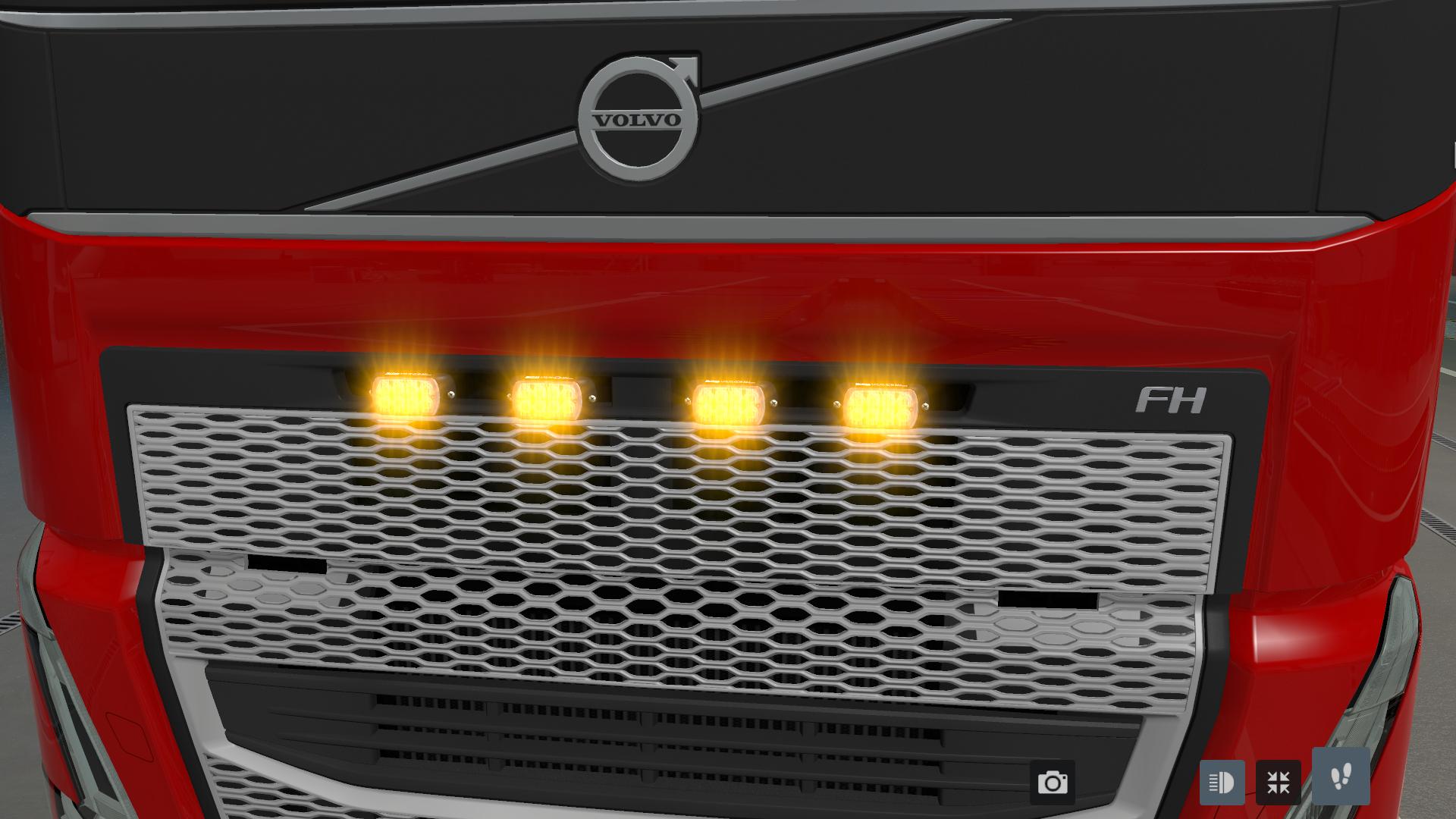 Euro Truck Simulator 2 "Боковые проблесковые маячки BRITAX" [1.55]