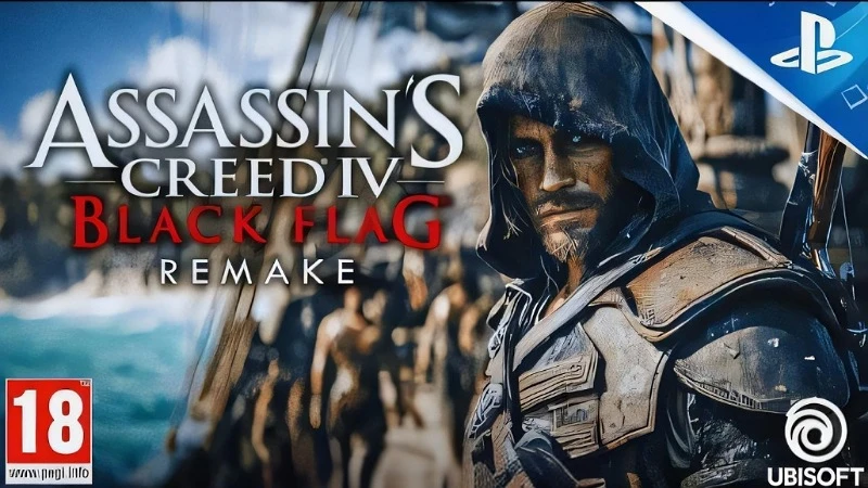 Ubisoft намекнула на ремейк Assassin's Creed Black Flag Resynced в новогоднем поздравлении