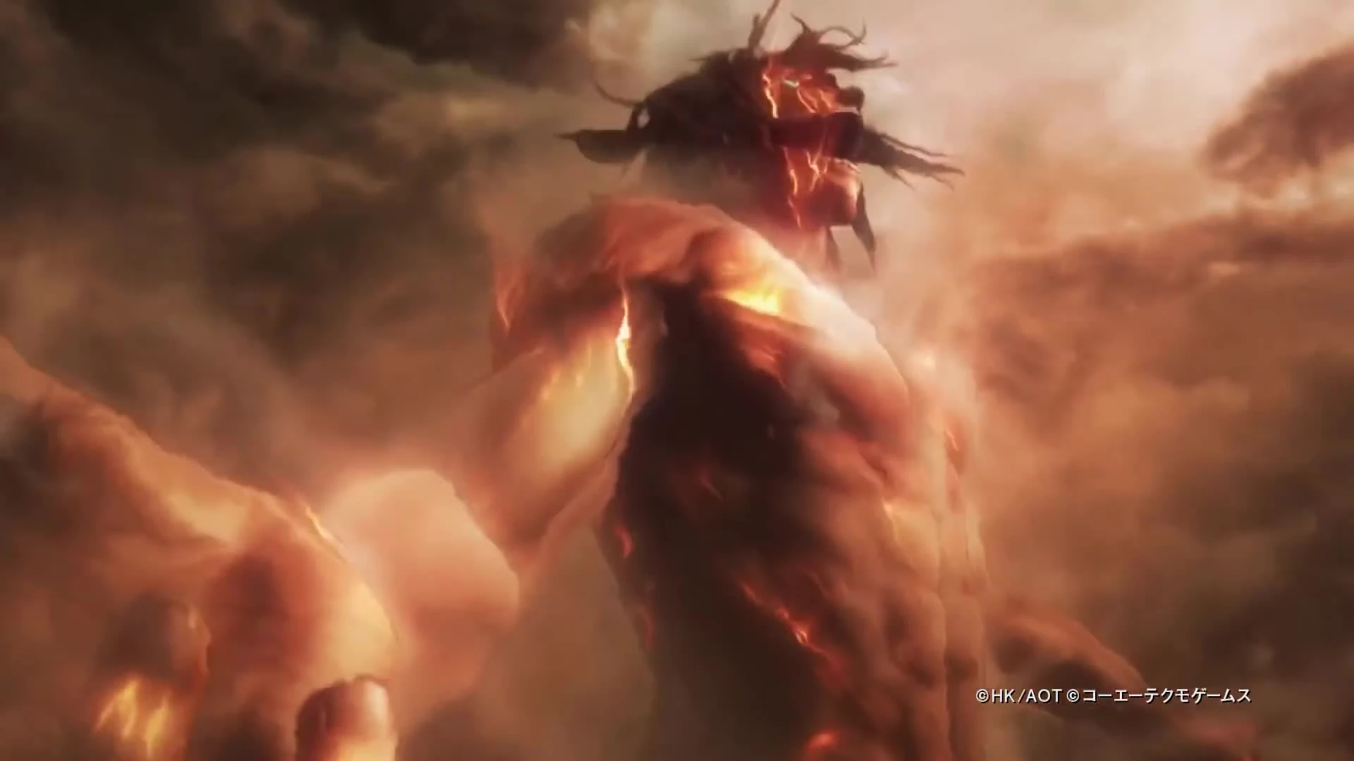 Разрушения и Титаны в трейлере Attack on Titan