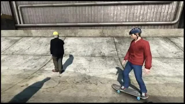 Забавные баги в Skate 3(1)
