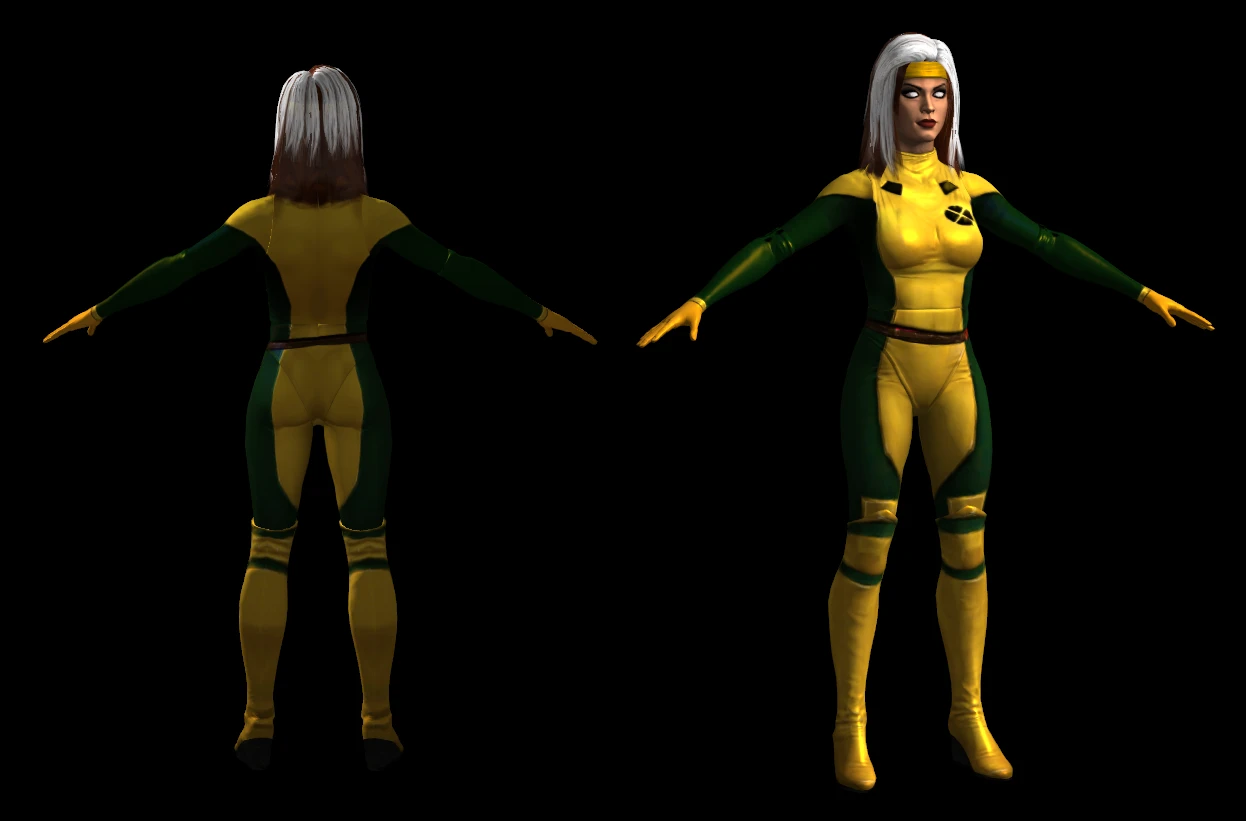 Mortal Kombat X "Rouge x-man marvel"