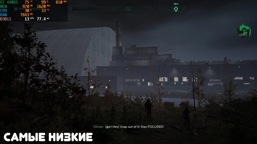 Chernobylite "конфиг для слабых и средних пк"