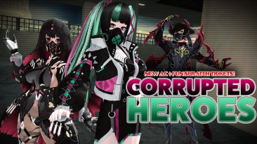 Phantasy Star Online 2 представляет коллекцию Corrupted Heroes
