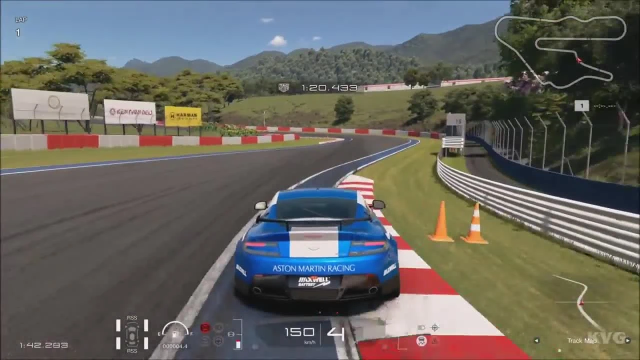 Gran Turismo Sport - Aston Martin Vantage GR4 - Тест-драйв Геймплей (PS4 HD)