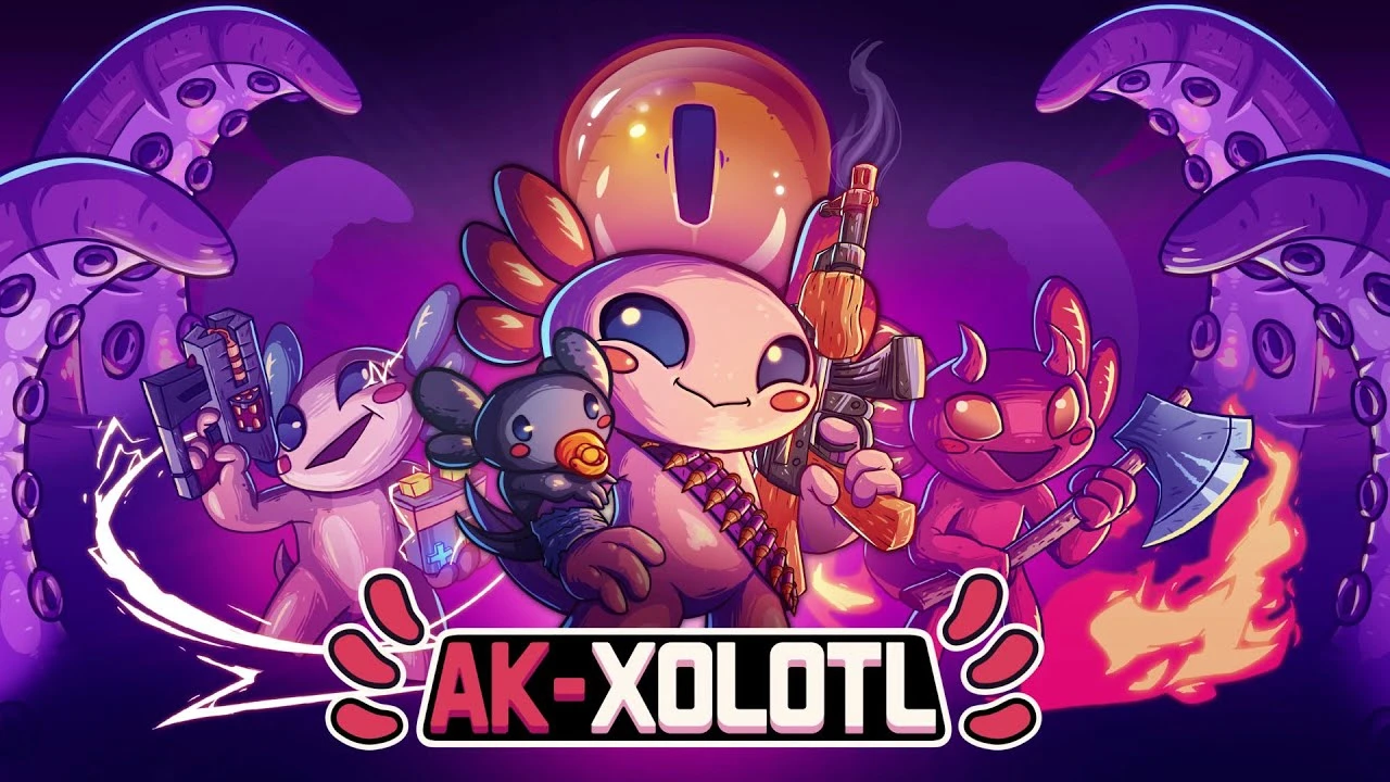 Шутер с видом сверху в жанре roguelite AK-xolotl поступит в продажу 14 сентября