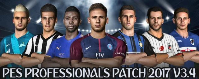 Pro Evolution Soccer 2017 "PES Professionals Patch 2017 version 3.4"
